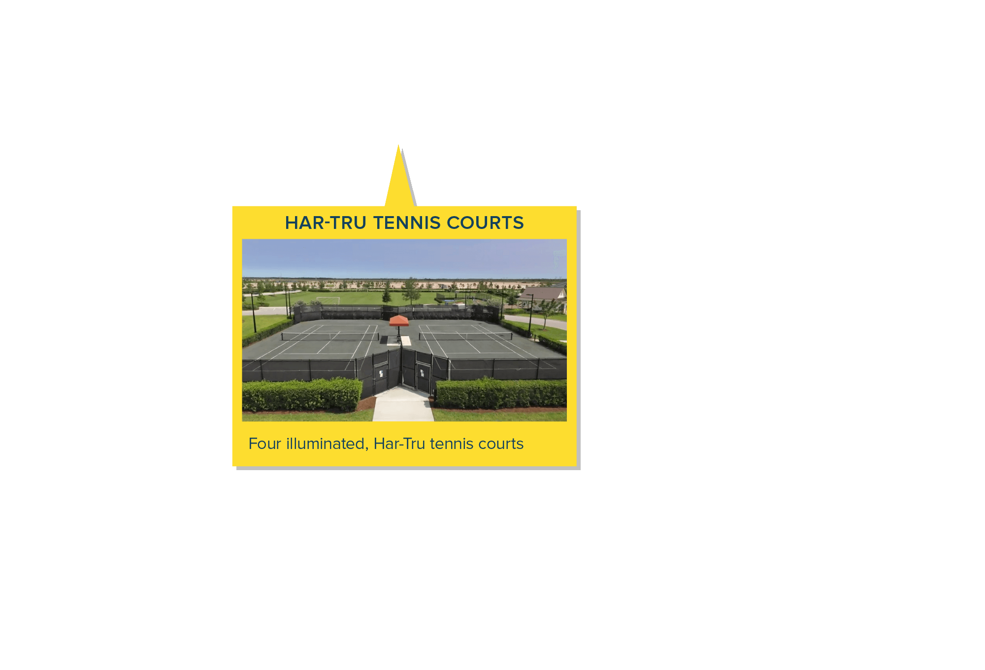 Har-Tru tennis courts