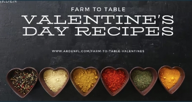 The Perfect Farm Fresh Dinner for Valentine’s Day at Arden